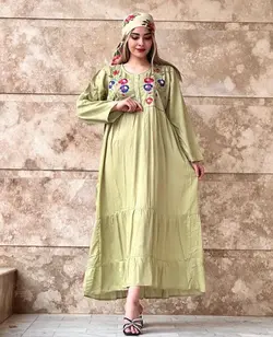 پیراهن ساحلی گلدوزی هندی | فروشگاه اینترنتی کریانس