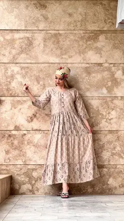 پیراهن هندی سنگشور طرح اشتیاق | فروشگاه اینترنتی کریانس