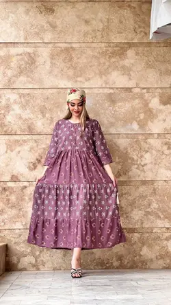 پیراهن هندی سنگشور طرح اشتیاق | فروشگاه اینترنتی کریانس