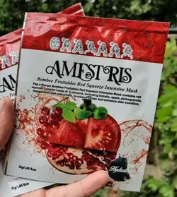 ماسک آبرسان مخلوط میوه های قرمز - درمامد