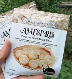 ماسک پاک کننده صورت مروارید - درمامد