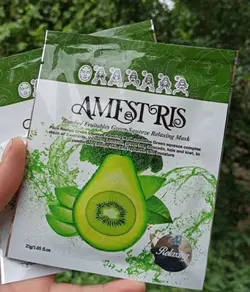 ماسک تسکین دهنده مخلوط میوه های سبز - درمامد
