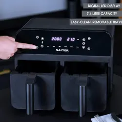 سرخ کن بدون روغن استوک انگلیسی برند Salter ظرفیت 7.4 لیتری