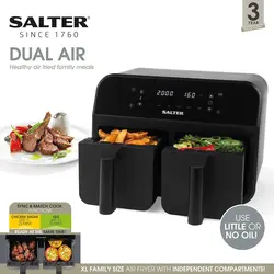 سرخ کن بدون روغن استوک انگلیسی برند Salter ظرفیت 7.4 لیتری
