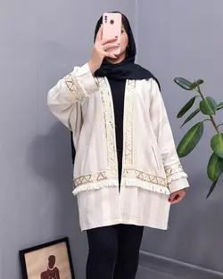 مانتو مزونی پولک دوزی