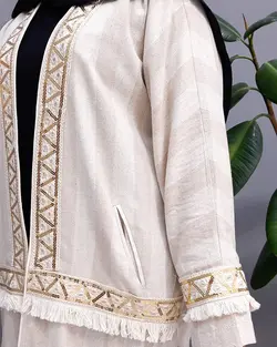 مانتو مزونی پولک دوزی