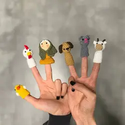 پک عروسک انگشتی مهمان های ناخوانده - کتابفروشی روباه قرمز