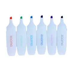 هایلایتر زوما فانتزی 6 رنگ - کتابفروشی روباه قرمز