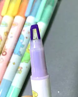 هایلایتر 6 رنگ دو سر 1280 - کتابفروشی روباه قرمز