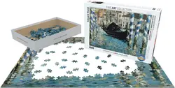 پازل 1000 تکه the grand canal of venice (blue venice) - edouard manet - کتابفروشی روباه قرمز