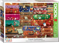پازل یوروگرافیک 1000 قطعه Travel suitcases - کتابفروشی روباه قرمز