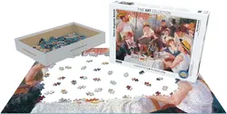 پازل یوروگرافیک 1000 قطعه the luncheon - pierre auguste renoir - کتابفروشی روباه قرمز