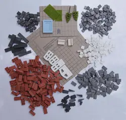 ماکت ساختنی اشل - اتاق نگهبانی 400 قطعه - کتابفروشی روباه قرمز