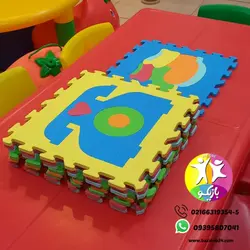 کفپوش طرح اشکال