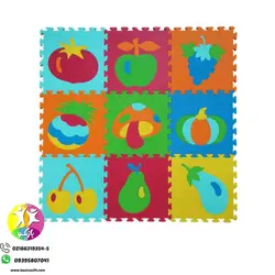 کفپوش طرح میوه