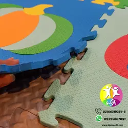 کفپوش طرح میوه