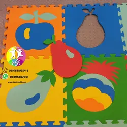 کفپوش طرح میوه