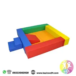 استخر توپ فومی کودک با پله (با ابعاد دلخواه)