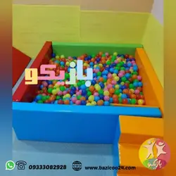 استخر توپ فومی کودک با پله (با ابعاد دلخواه)