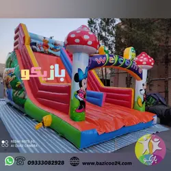 سرسره بادی طرح توت فرنگی