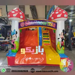 سرسره بادی طرح توت فرنگی