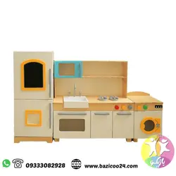 آشپزخانه چوبی کودک مدل سوپر