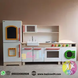 آشپزخانه چوبی کودک مدل سوپر