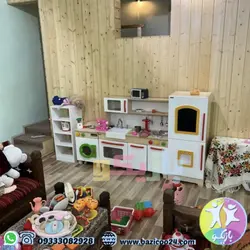 آشپزخانه چوبی کودک مدل سوپر