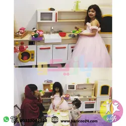 آشپزخانه چوبی کودک مدل سوپر