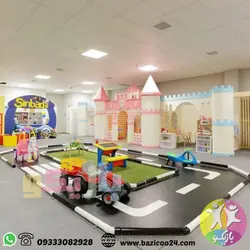 کفپوش رولی پیست ماشین بازی