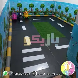 کفپوش رولی پیست ماشین بازی