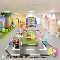 کفپوش رولی پیست ماشین بازی