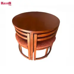 میز ناهار خوری کم جا مدل گرد
