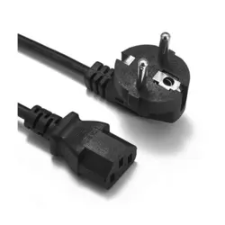 کابل برق ۳ پین کامپیوتر 1.5 متری مچر مدل MR-89Macher MR-89 1.5m 3-Pin Cable For Computer Power