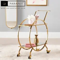 ساخت و فروش میز عسلی و ترولی استیل جولیانا Juliana شیک - مدرن ارزان قیمت