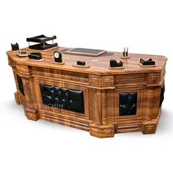 میز مدیریت لوکس مدل جواهر دکوچین