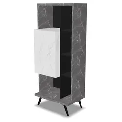 کتابخانه اداری مدیریتی 1 درب مدل وربانا