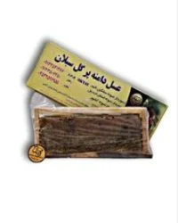 عسل با موم گرده دار