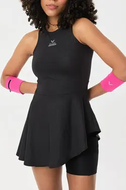 ست دو تیکه لباس ورزشی زنانه بیلسی 0092 - مشکی حصیری