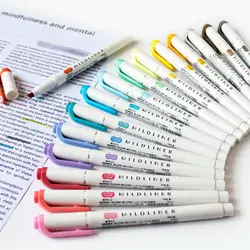 هایلایتر دو سر MILDLINER زبرا (Zebra) - bookisland