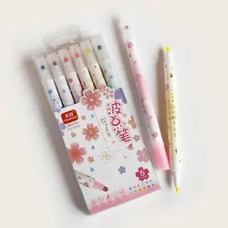 هایلایتر فانتزی دوسر گرد گل گلی - bookisland