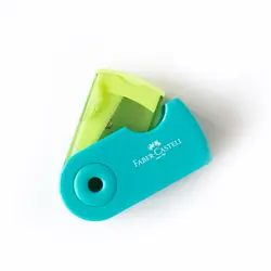 تراش مخزن دار سبزآبی فابرکاستل(FABERCASTELL) - bookisland