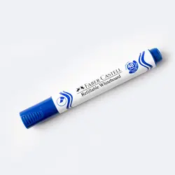 ماژیک وایت برد آبی تیره سر تخت فابرکاستل (FABERCASTELL) - bookisland