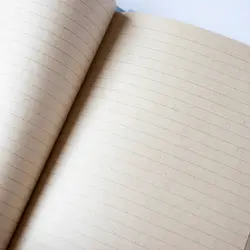 دفتر خط دار برگ کرافت بنفش آوان (avaan) - bookisland