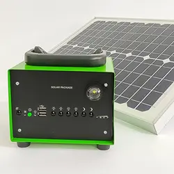 پکیج برق خورشیدی سیار 20 وات 7 آمپر ساعت مدل RP2107(قبل سفارش تماس بگیرید) - روشنانور