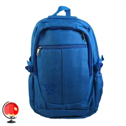 کوله پشتی بزرگسال 4 زیپ آبی کد 2349