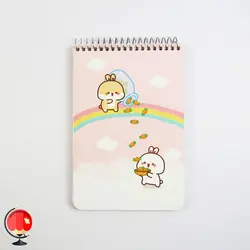 دفترچه یادداشت فانتزی 80 برگ سویل طرح خرگوش