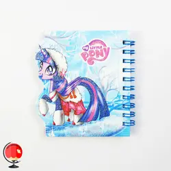 دفترچه یادداشت فانتزی 80 برگ طرح پونی در یخ