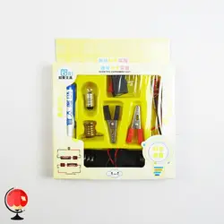 کیت آموزشی مدار الکتریکی لامپ رنگ زرد