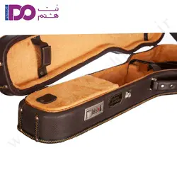 هاردکیس چرمی قفل دار ویولن - نت هشتم